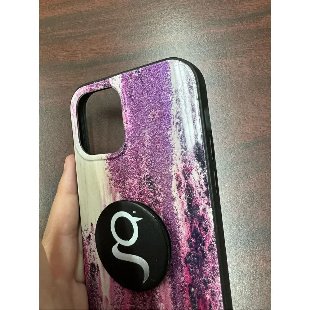 Sonix Purple Rain Glitter IPhone 12 MagSafe Case